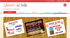 Desktop Screenshot of libreriadelsole.org