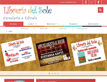 Tablet Screenshot of libreriadelsole.org